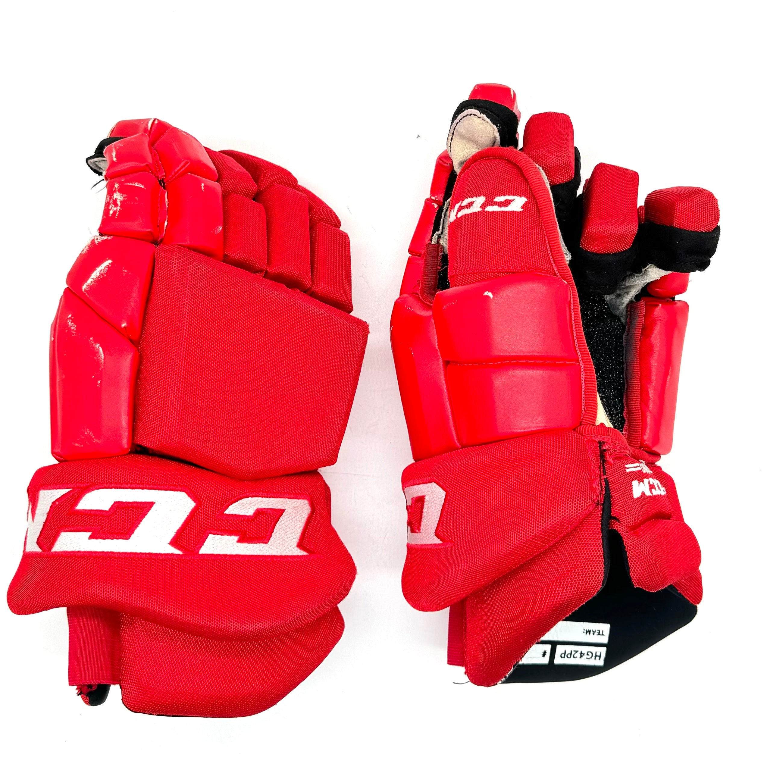 CCM HG42PP - Gants OHL d'occasion - Rouge 15"